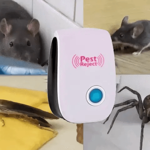 Sistem ultrasonic pentru protectia casei împotriva dăunătorilor